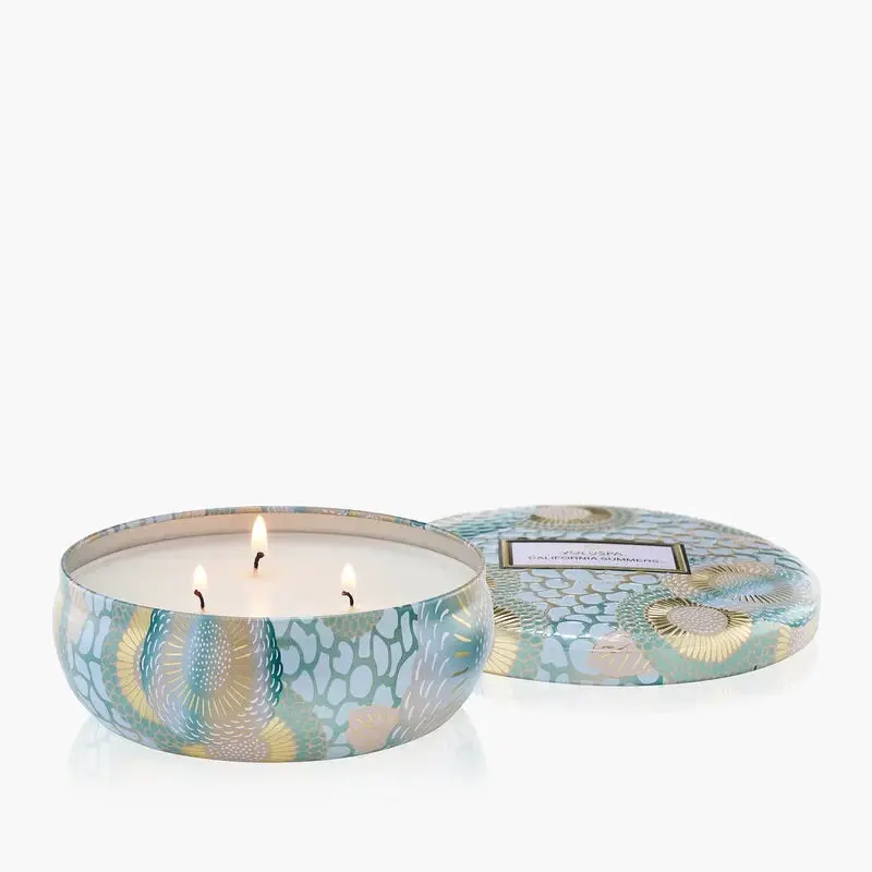 VOLUSPA 3-Wick Tin Candle 340g - California Summers
