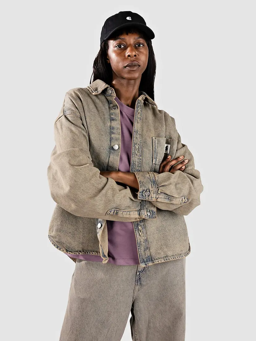 Carhartt Wip Carhartt WIP Georgia Shirt Jakke blå