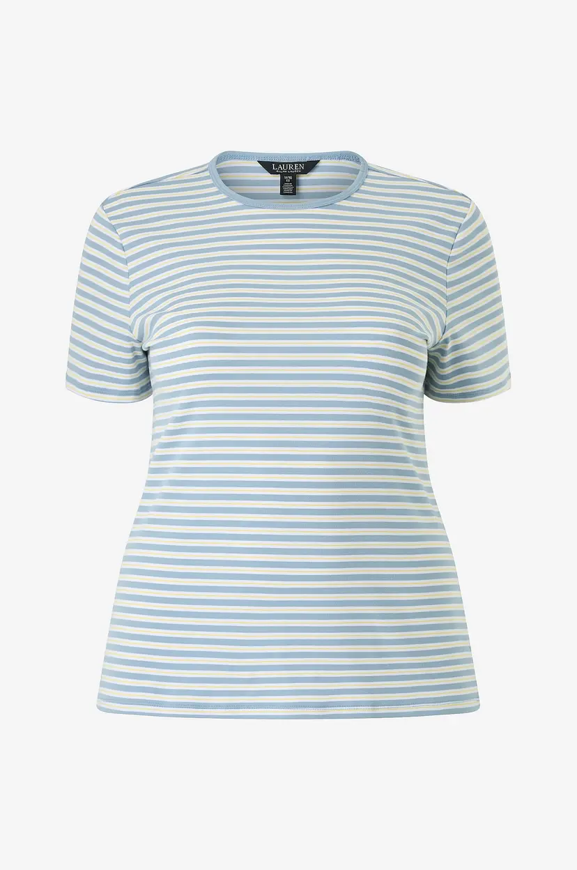 Lauren Ralph Lauren Curve T-skjorte Refined Str 1x1 - Flerfarget