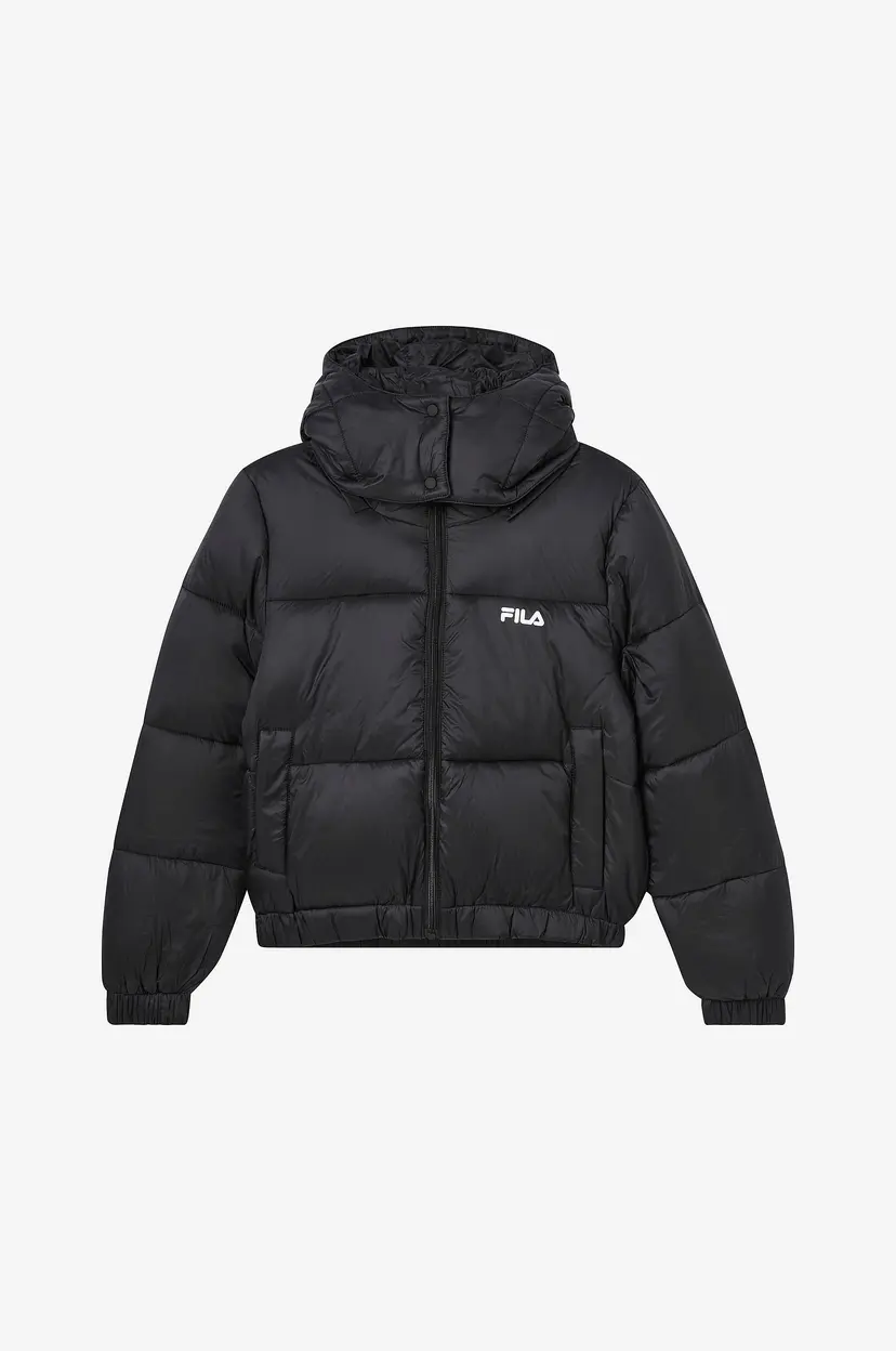 Fila Pufferjakke Grassa Cropped Puffer - Svart