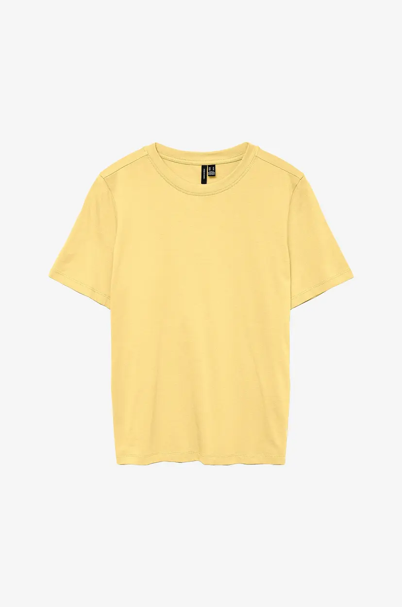 Vero Moda T-skjorte vmPaulina SS T-shirt GA Jrs - Gul