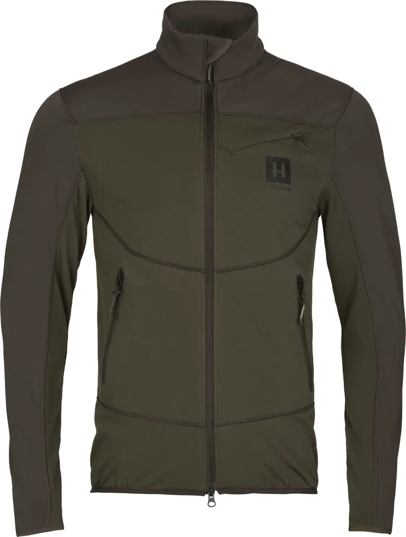 Härkila Härkila Olaf Fleece Jacket Green/Shadow Grey