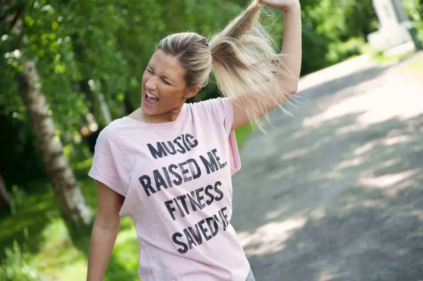 Reebok Reebok Stone Wash Tee - Sandy Rose (XS)