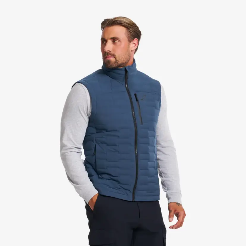RevolutionRace Flex Stretch Down Vest Herre Insignia Blue