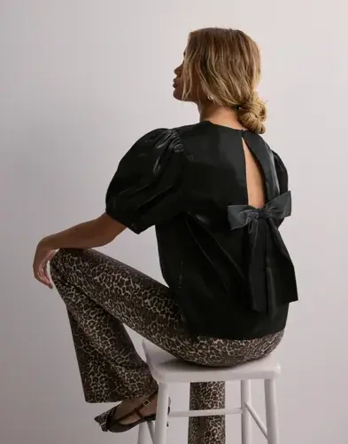 Pieces Pieces - Svart - Pcromy Ss Top Bc
