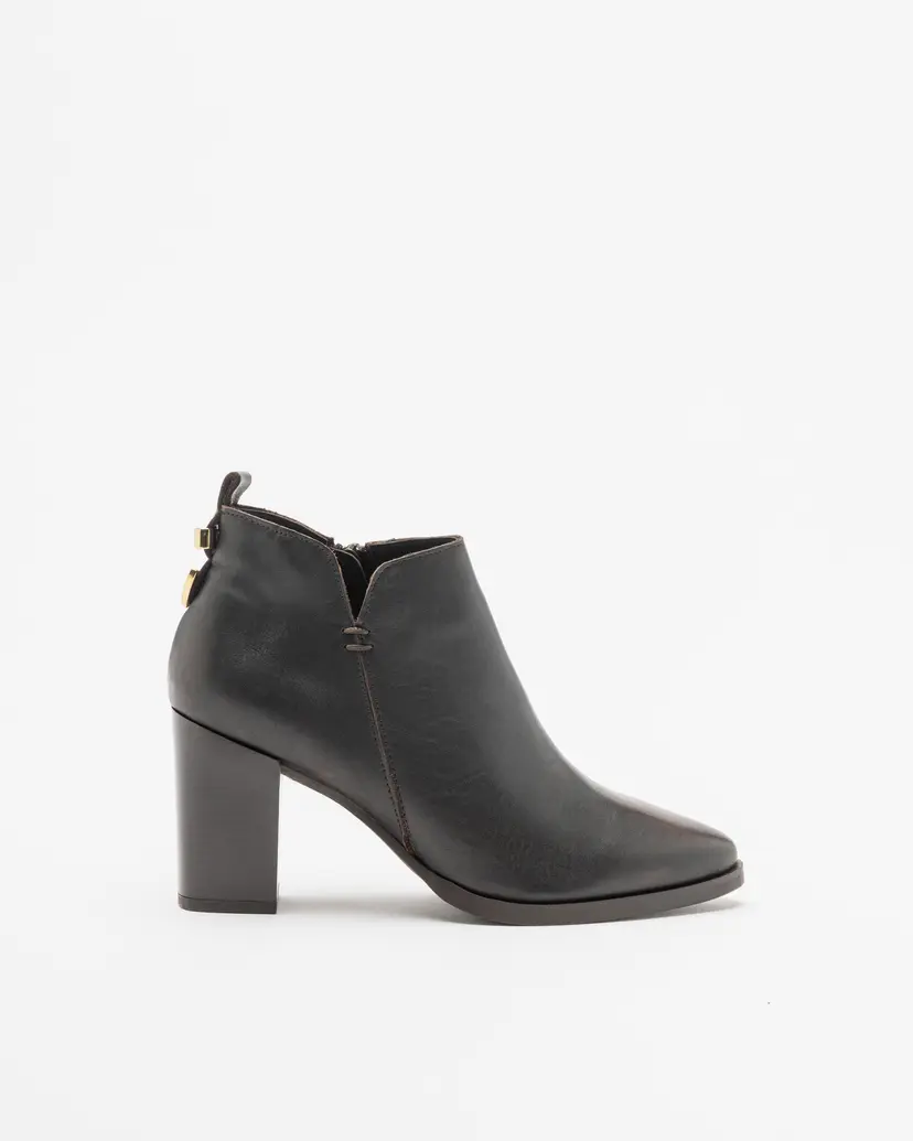 PROF PROF P2594 Brown Ankle Boots