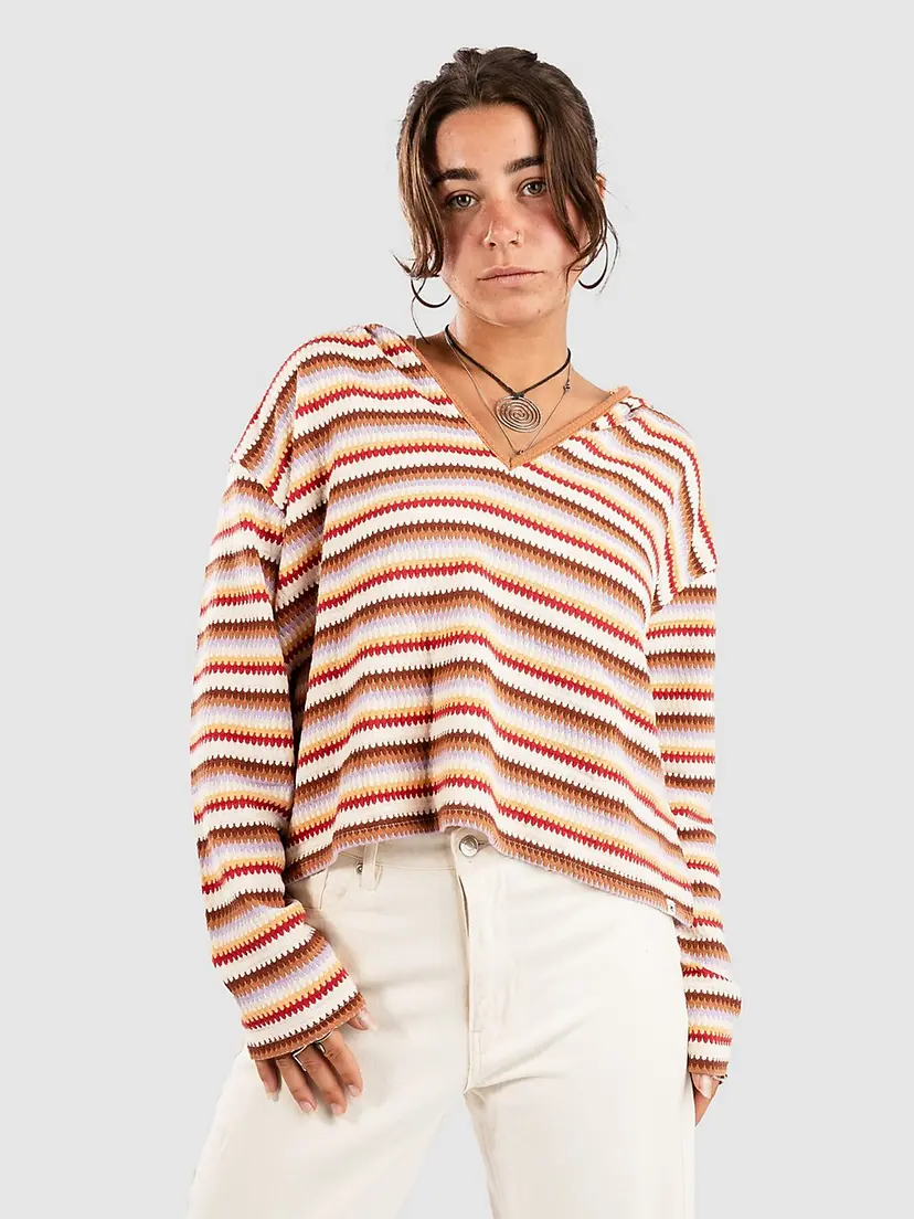 Rip Curl Rip Curl Bobbi Knit Hettegenser mønster