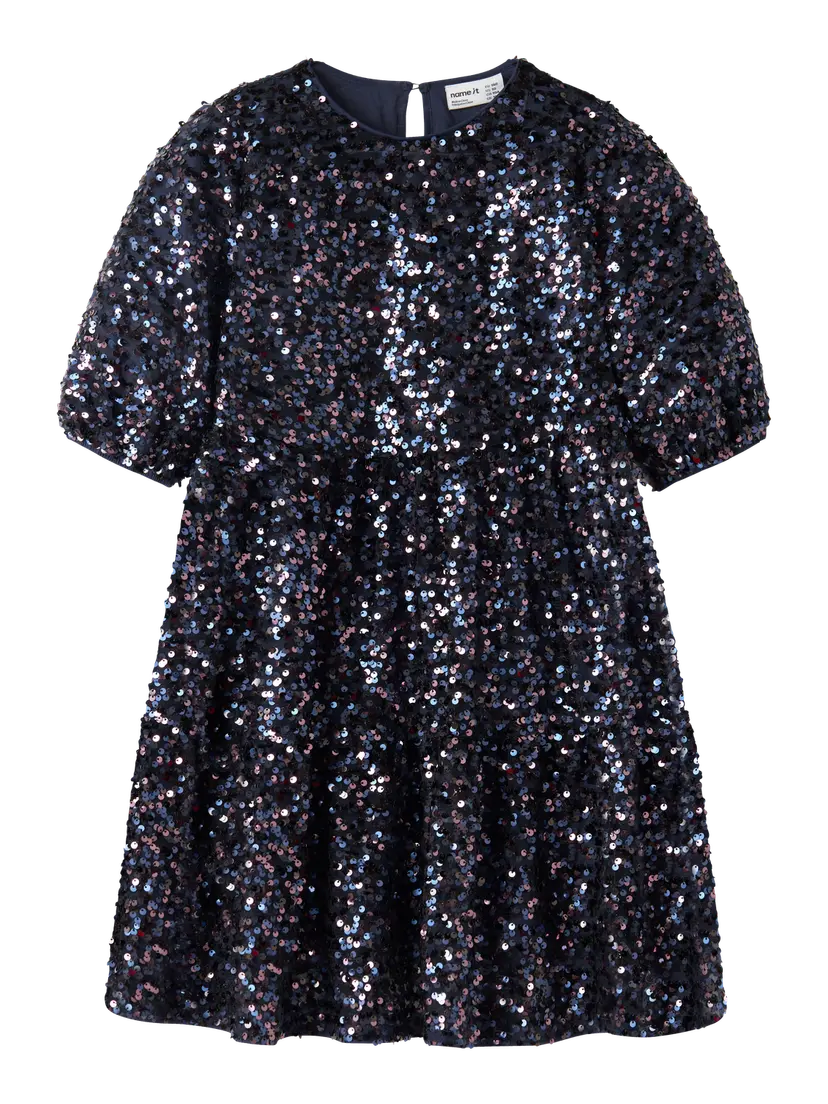 NAME IT Name It - Kjole Rinoa Evening Blue