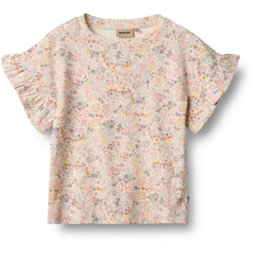 Wheat Wheat, T-skjorte S/S Ally, Bright flowers