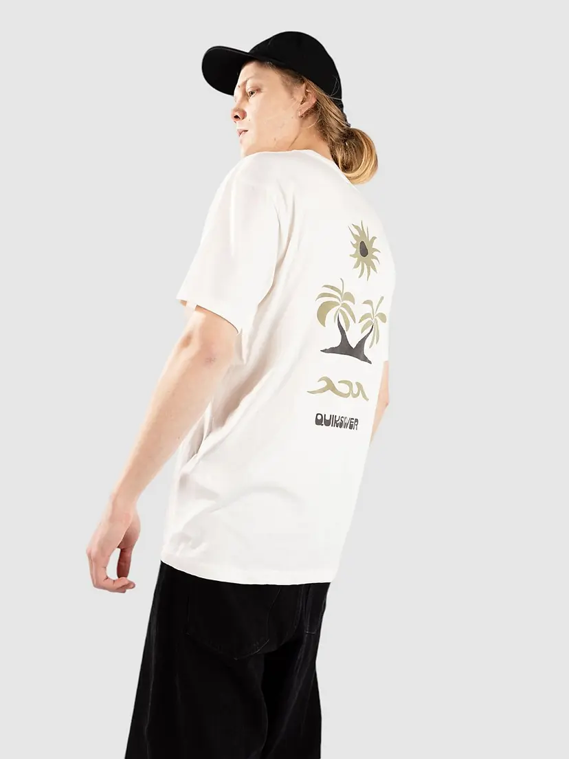 Quiksilver Quiksilver Evo Roads End T-skjorte hvit