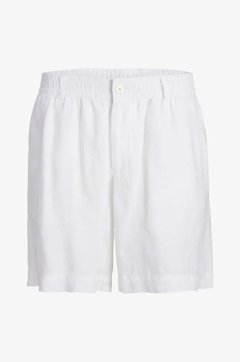 Jack & Jones Shorts jpstBill jjLawrence Linen Short - Hvit