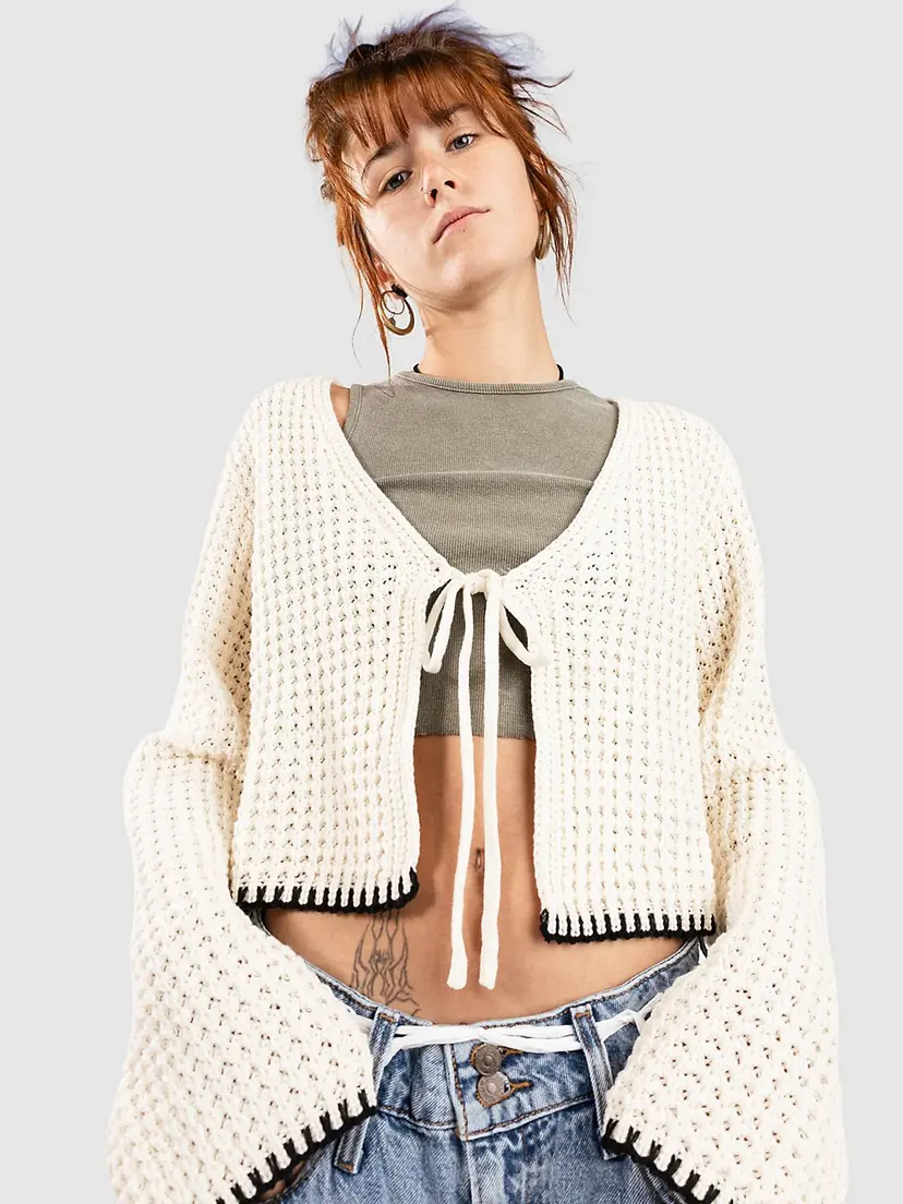 24 Colours 24 Colours 41265 Cardigan hvit