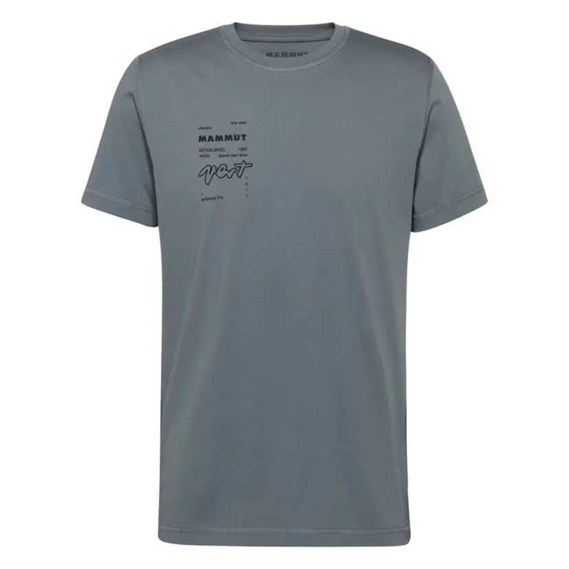 Mammut M's Mammut Core T-Shirt Vert Strata