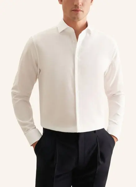 SEIDENSTICKER Seidensticker Regular Spread Kent Shirt