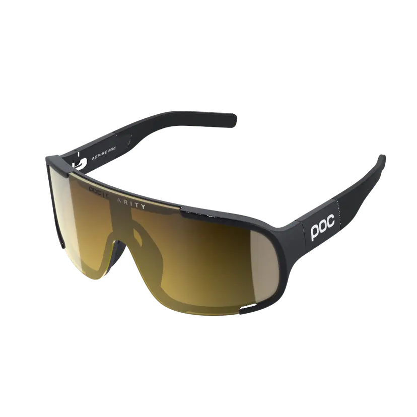 POC POC Aspire Mid Uranium Black/Clarity Road/Partly Sunny Gold