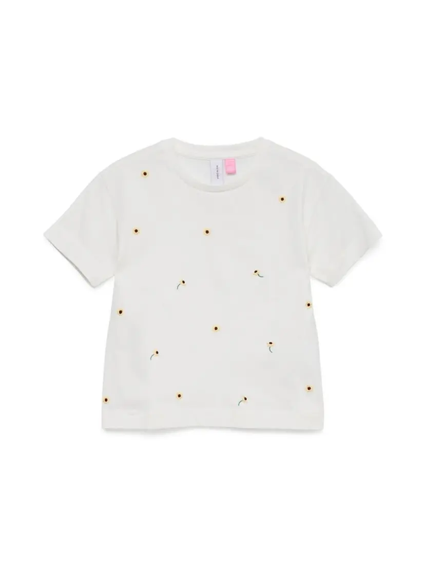 Vero Moda Girl Vero Moda Girl Sola Mette T-skjorte hvit (146/152)