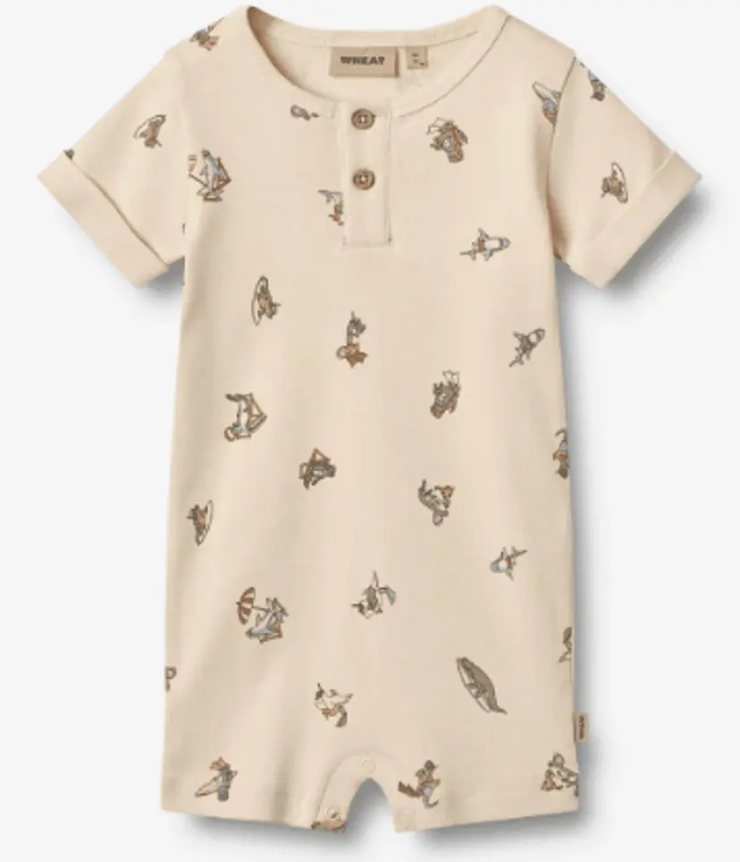 Wheat Wheat, Jumpsuit S/S Alfred, Beach friends