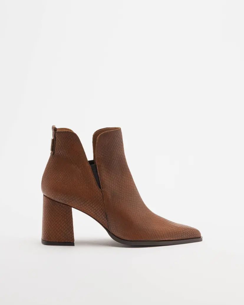 PROF PROF 0203-4300 Camel Ankle Boots