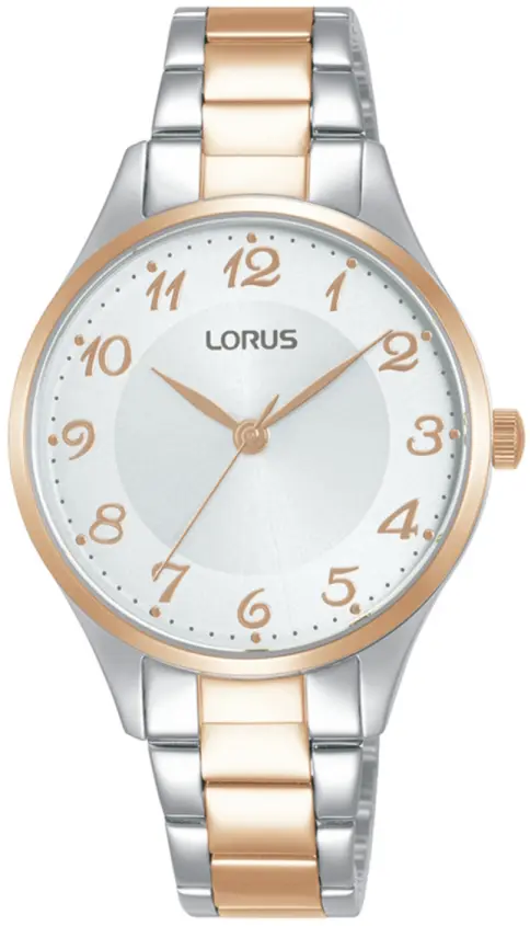 Lorus Lorus Dameklokke RG272VX9 Classic Hvit/Rose-gulltonet stål Ø32 mm