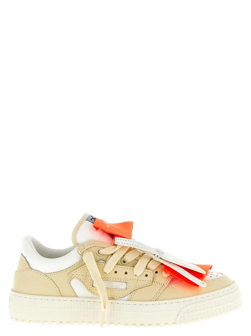 Off White Off-White Sneakers – Beige