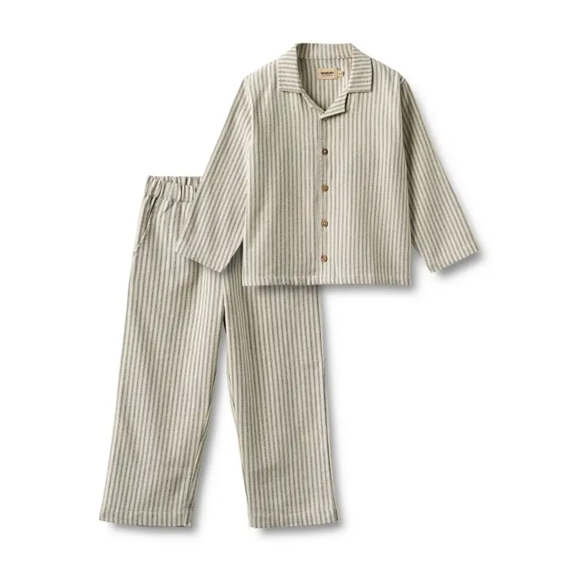 Wheat Wheat, Pyjamas Madison, Blue Stripe
