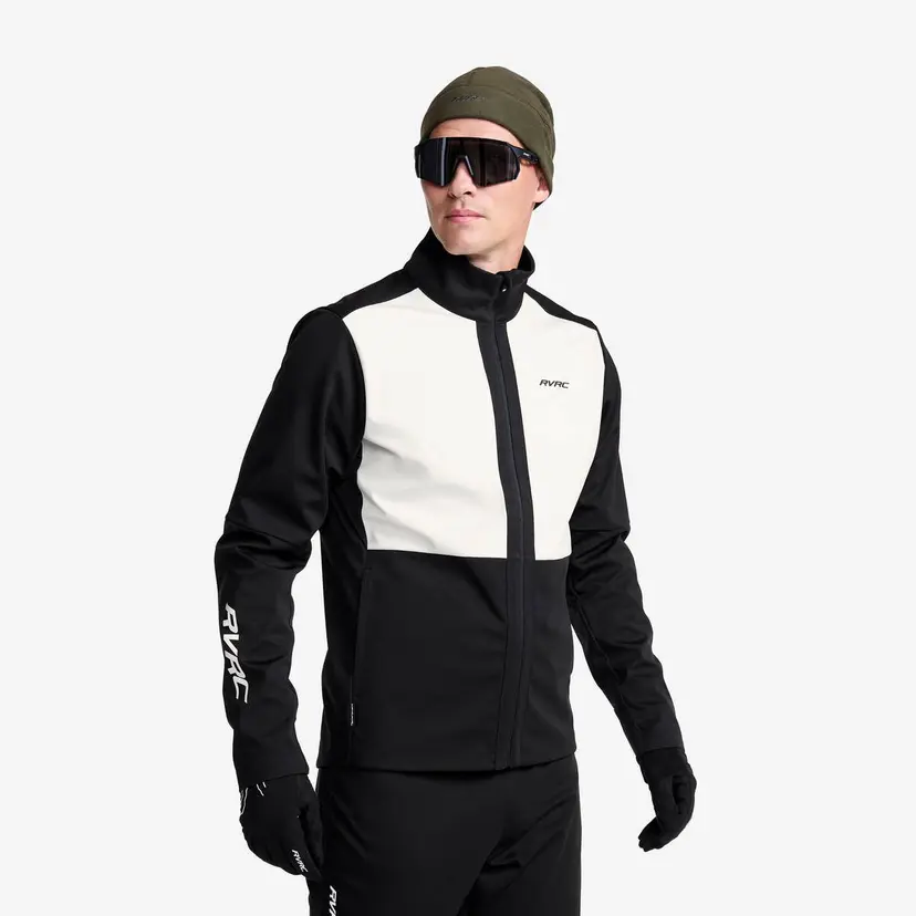 RevolutionRace Perform Softshell Jacket Herre Black/Tofu