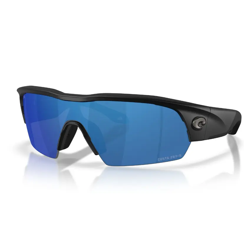 Costa Costa Pilothouse Pro Xxl Matte Black Blue Mirror 580P