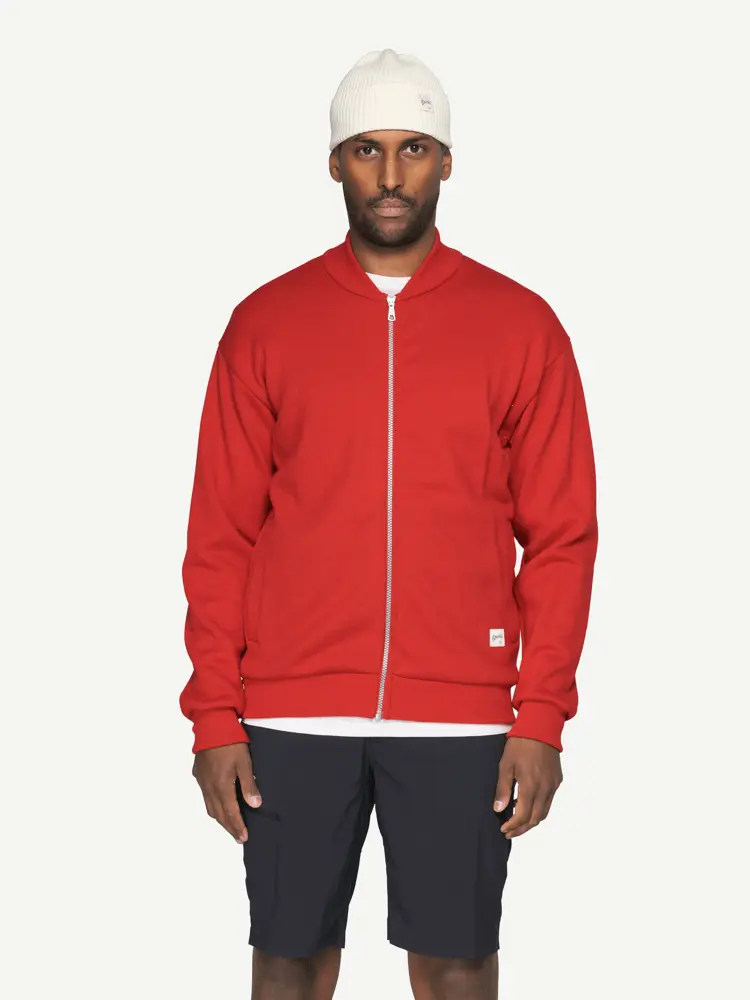 Devold Devold - Archive Bomber Jakke - Large - Rød