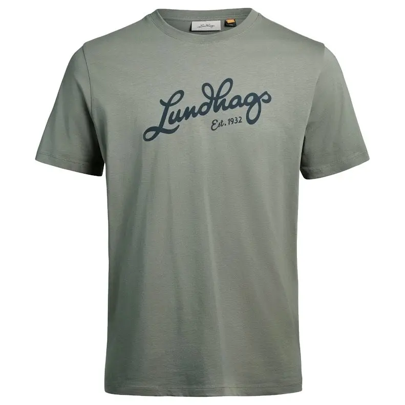 Lundhags Lundhags Järpen Logo T-shirt M Aloe Green