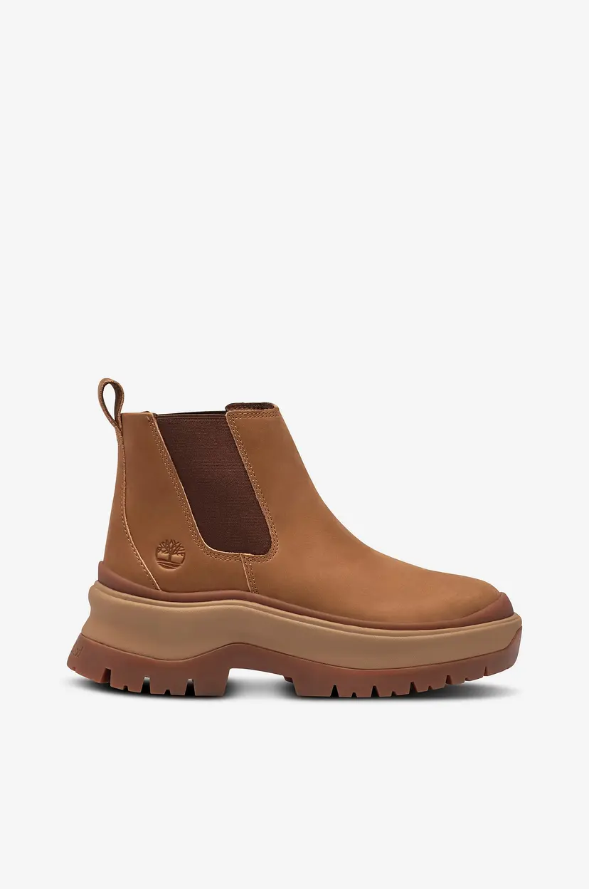 Timberland Chelseaboots Rxln Mid Mdbrn - Brun