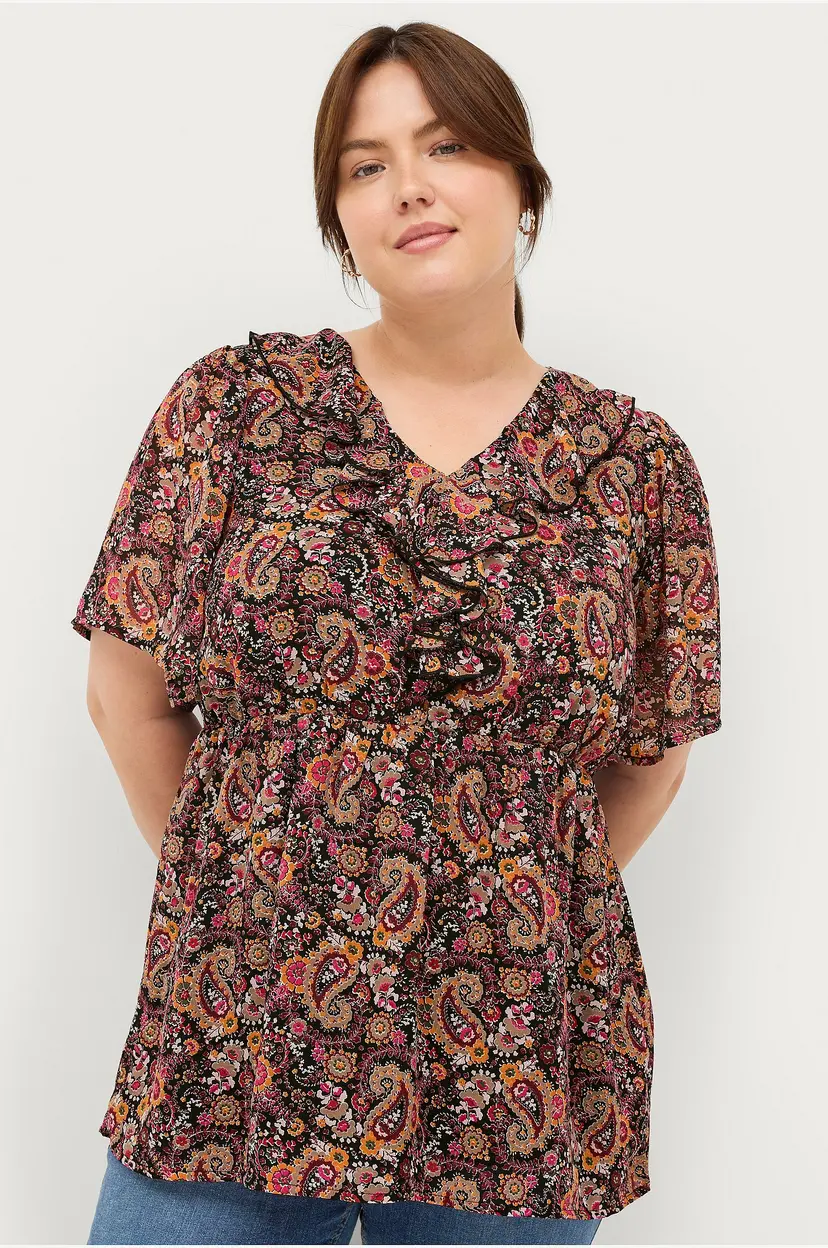 Ellos Plus collection Bluse Bibbi - Rosa