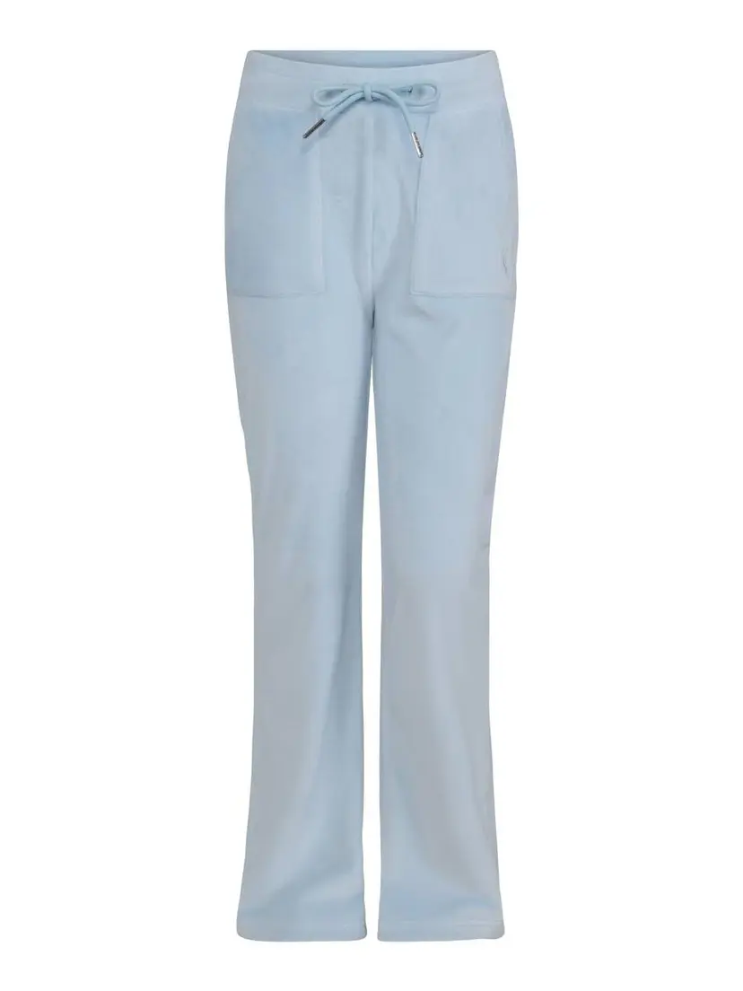 Vilje & Ve Vilje & Ve Hermine Velour Bukse Pastel  Blue (164 /14 år)
