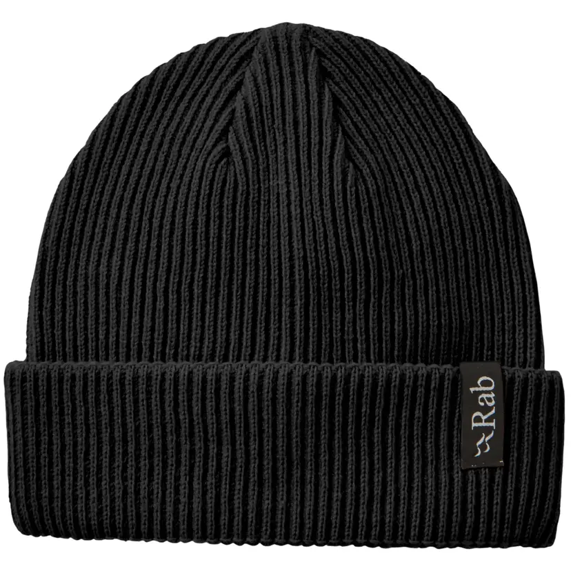 Rab Rab Perimeter Rolled Beanie Black