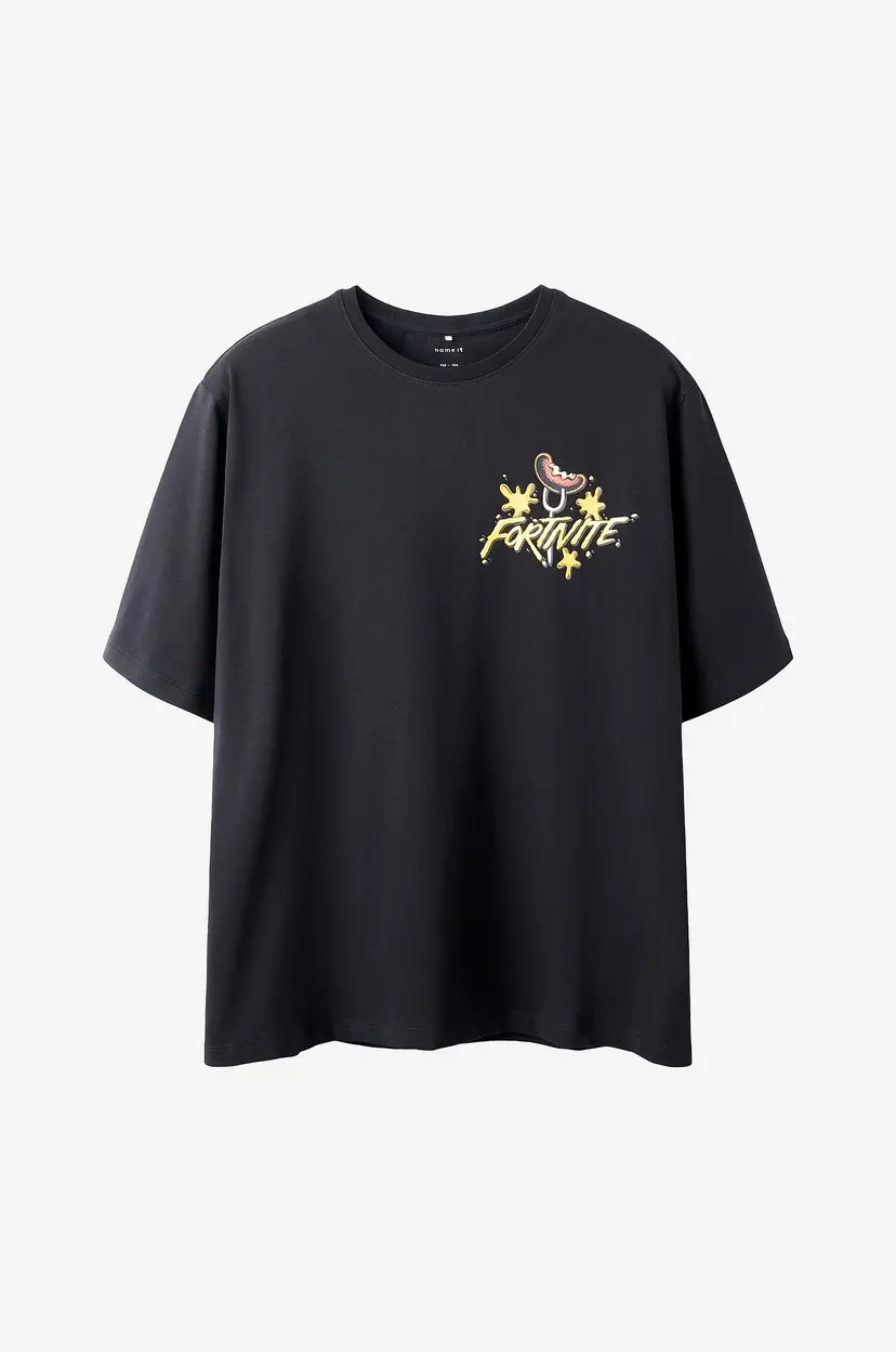 NAME IT T-skjorte nkmJurg Fortnite Nreg SS Bfu - Svart