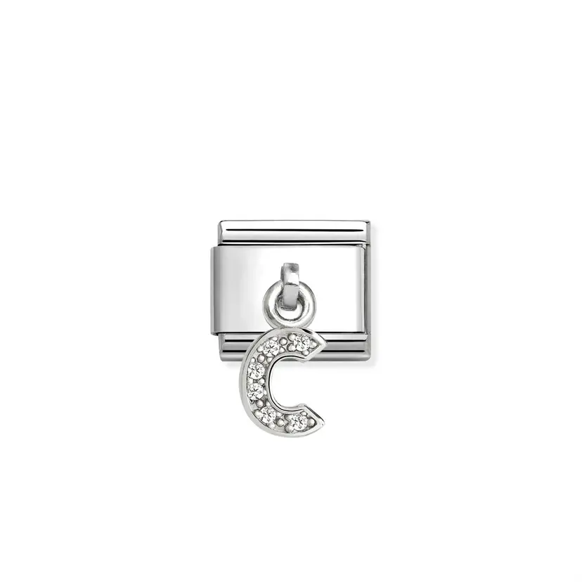 Nomination Charm Letter C