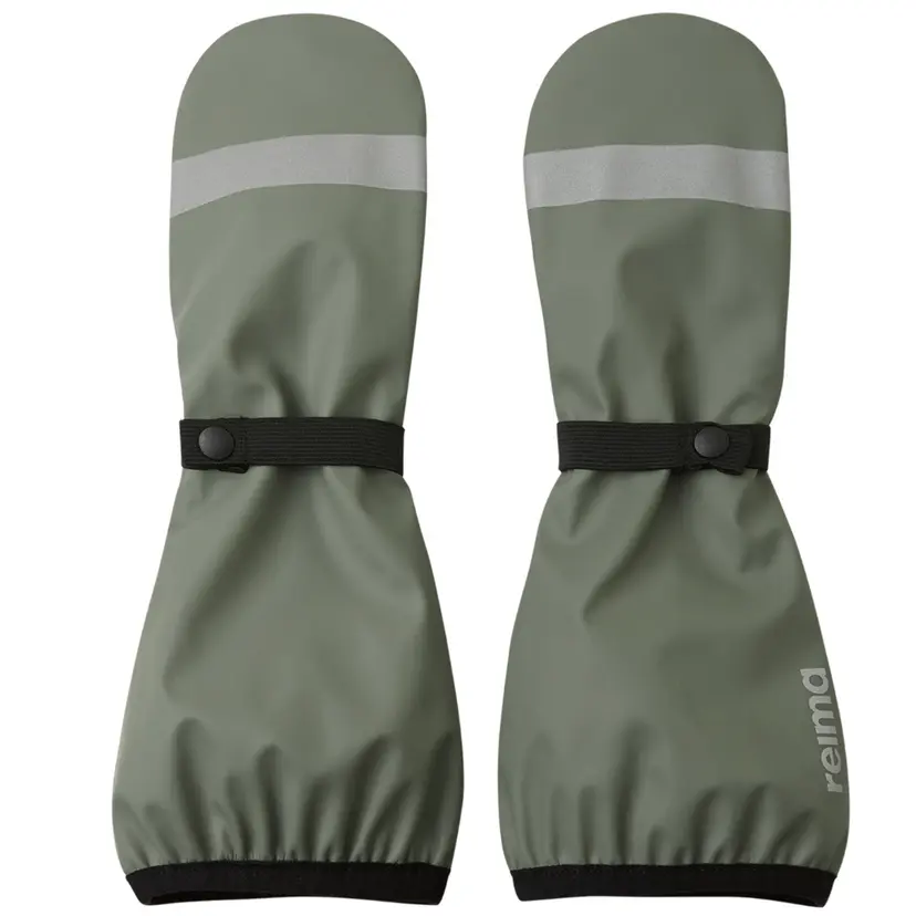 Reima Reima Puro Rain Mittens Greyish Green