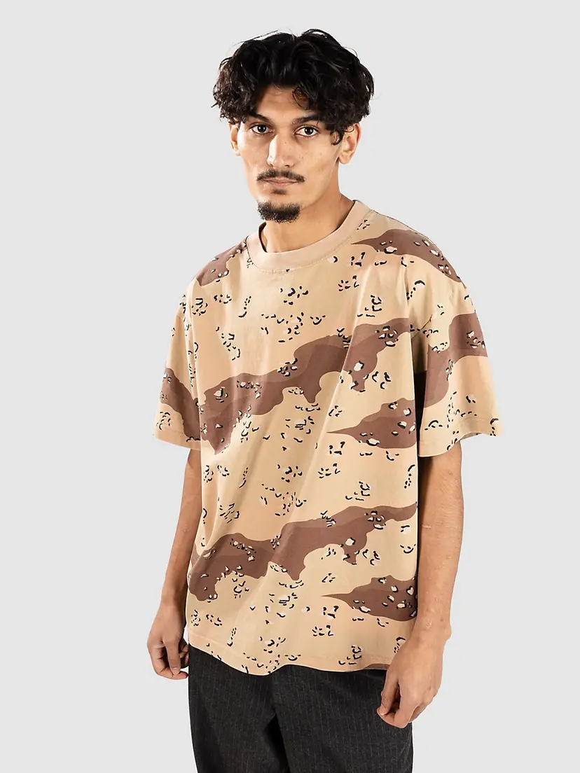 Blue Tomato Blue Tomato Oversized Boxy 7.5 Oz T-skjorte camo
