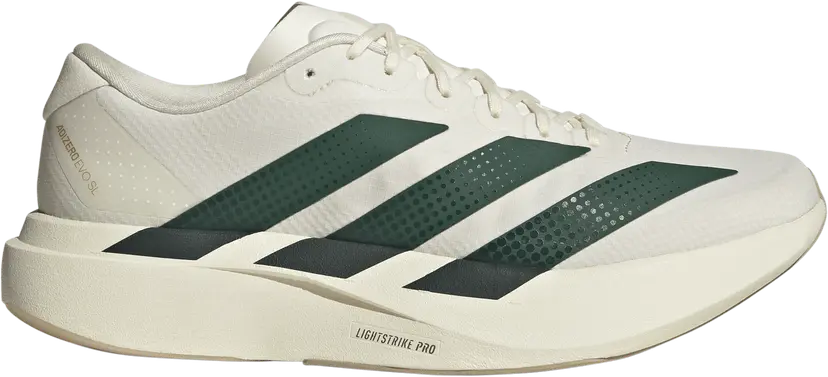 Adidas Adidas Men's Adizero Evo SL Off white/Collegiate green/Team royal blue