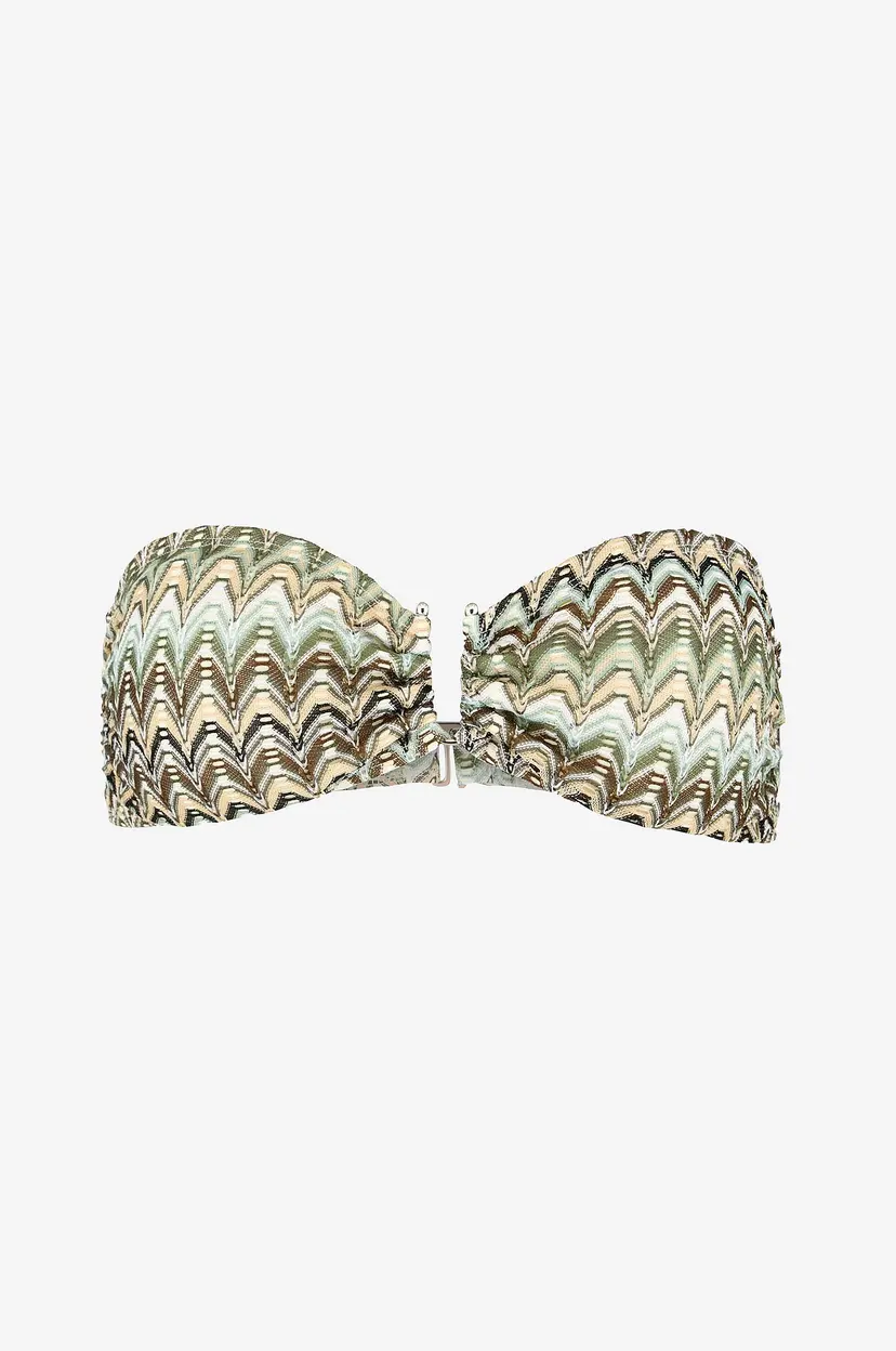 Becksöndergaard Bikini BH Amber Bandeau Bikini Top - Grønn