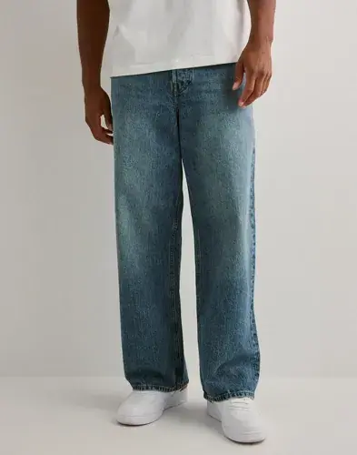 Jack & Jones Jack & Jones Jjidave Jjcooper Am 868 Noos Loose fit jeans Blå