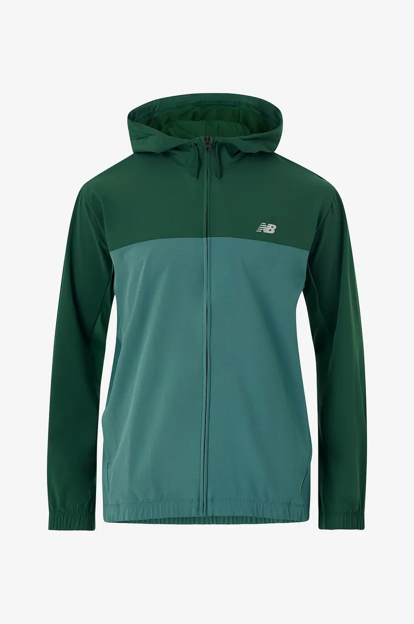 New Balance Tracksuit-jakke Woven Full Zip Jacket - Grå