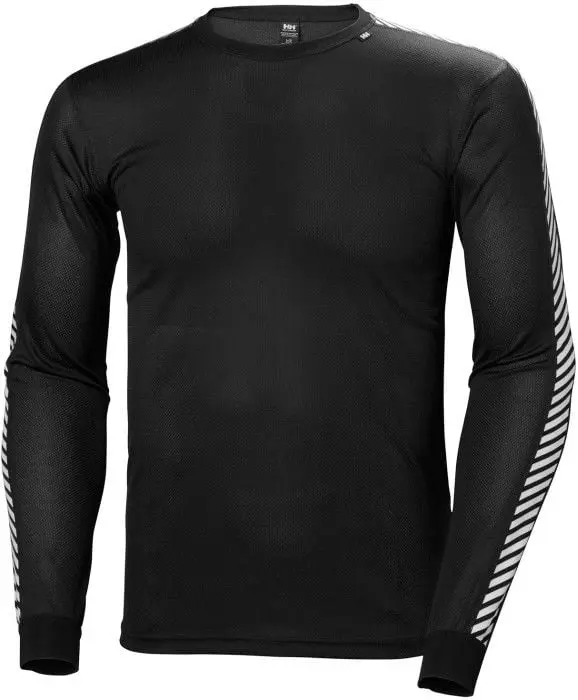 Helly Hansen Helly Hansen Lifa Stripe Crew Herre Svart