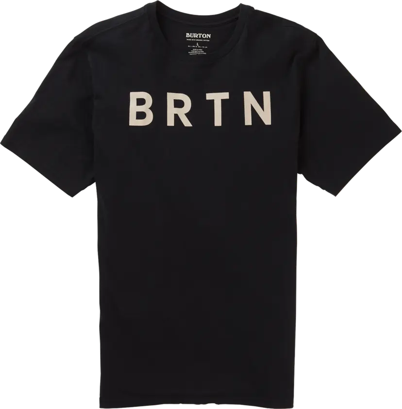Burton Burton Unisex BRTN Short Sleeve T-Shirt Black
