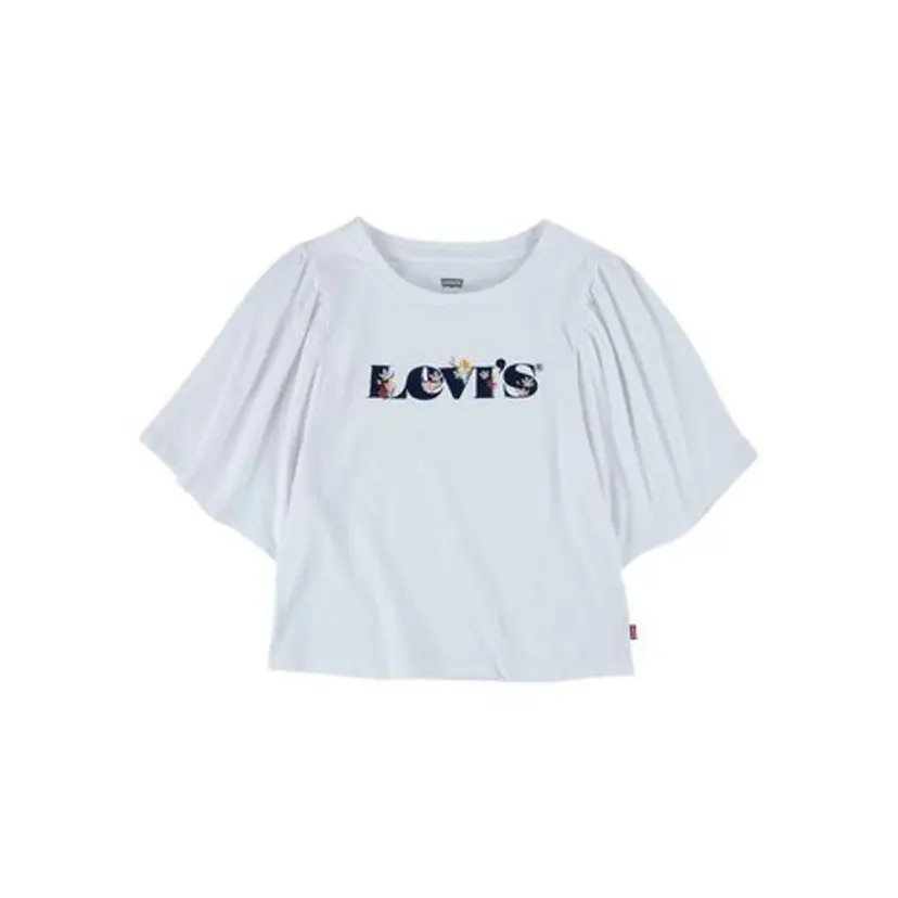 Levi's Hvit Levis LVG Topp S/S (116 / 6 år)