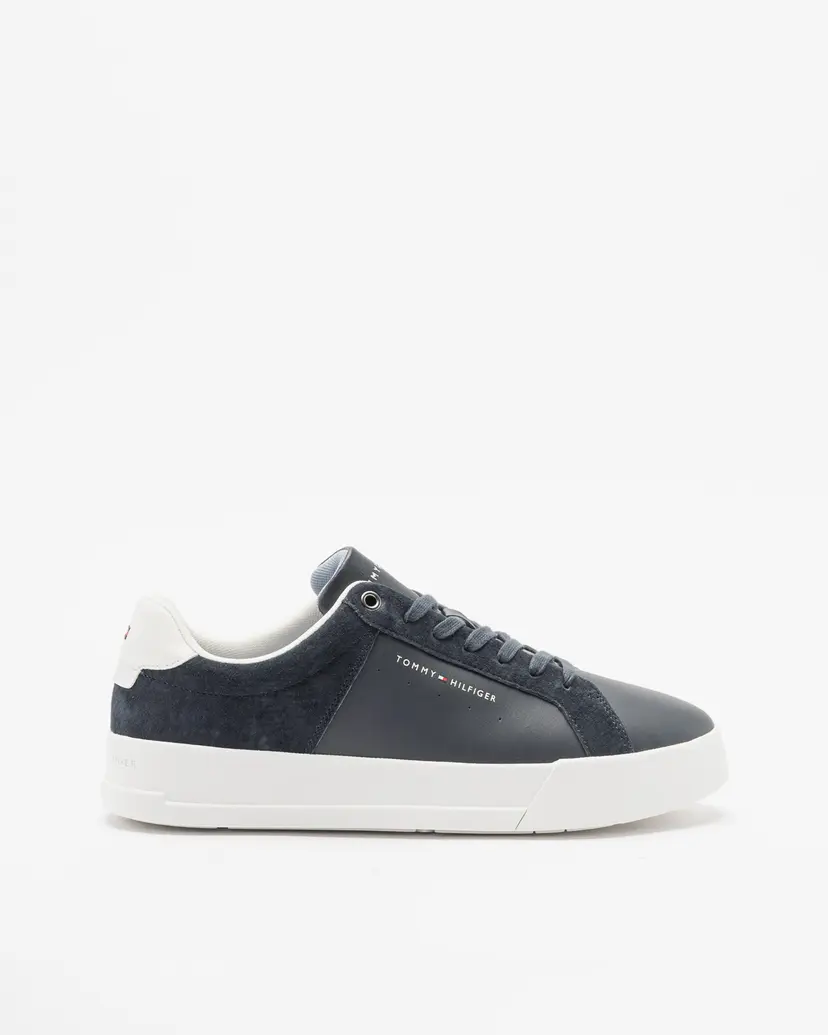 Tommy Hilfiger Tommy Hilfiger Court Mix Nubuck Blue Sneakers