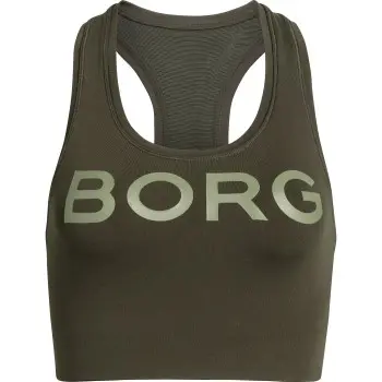 Björn Borg Björn Borg BH Performance Soft Top Shelby Mørkgrørnn polyamid Dame