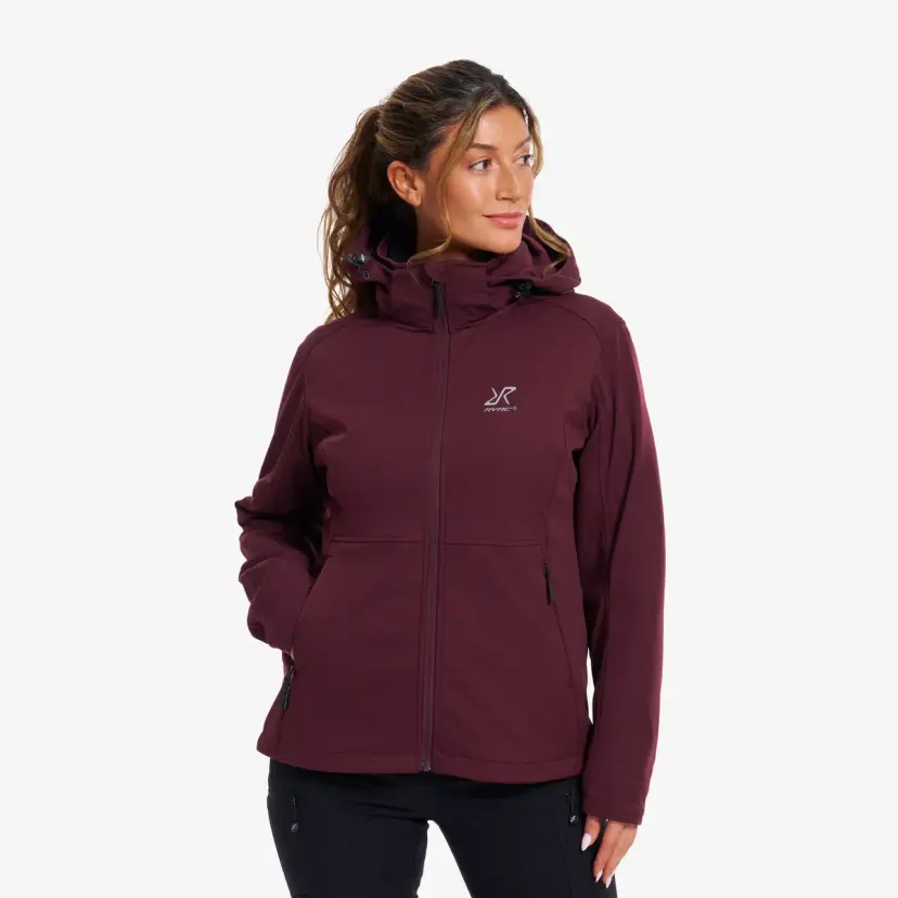RevolutionRace Responder Softshell Jacket Dame Winetasting