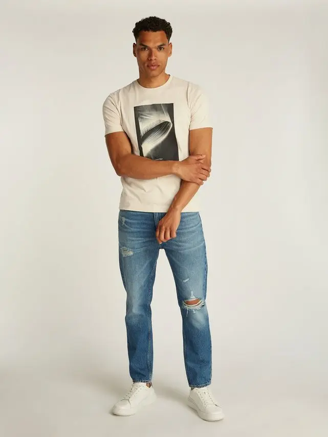 Calvin Klein FADED LIGHT GRAPHIC T-SHIRT