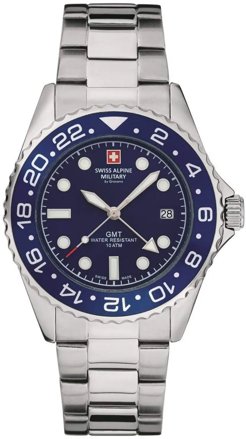 Swiss Alpine Military Swiss Alpine Military Herreklokke 7052.1135 Master Diver GMT
