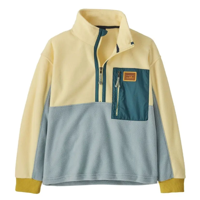 Patagonia Patagonia - Kids Microdini 1/2-Zip Fleece Pullover Thermal Blue